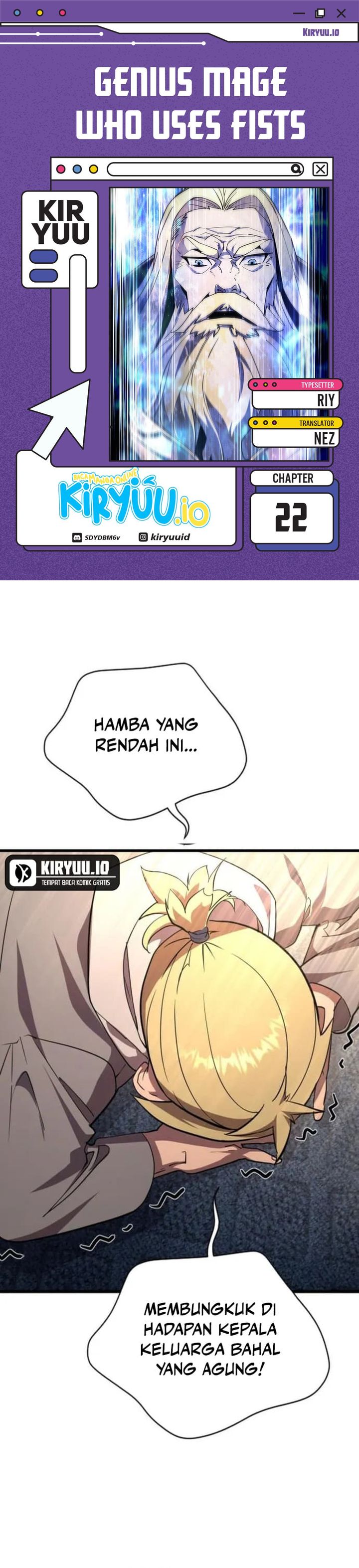 Genius Mage Who Uses Fists Chapter 22 Bahasa Indonesia