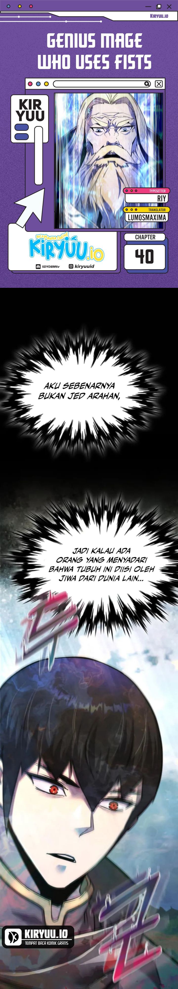 Genius Mage Who Uses Fists Chapter 40 Bahasa Indonesia