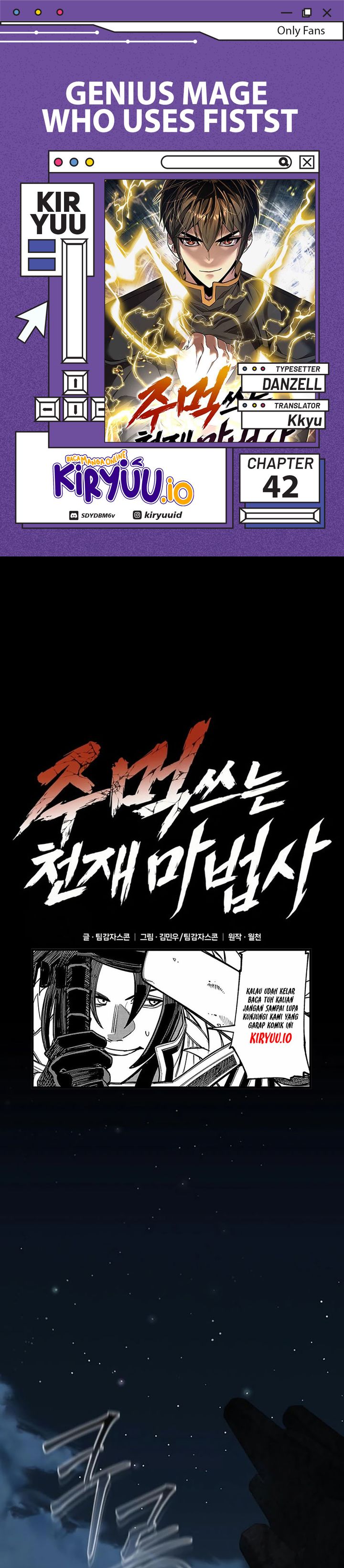 Genius Mage Who Uses Fists Chapter 42 Bahasa Indonesia