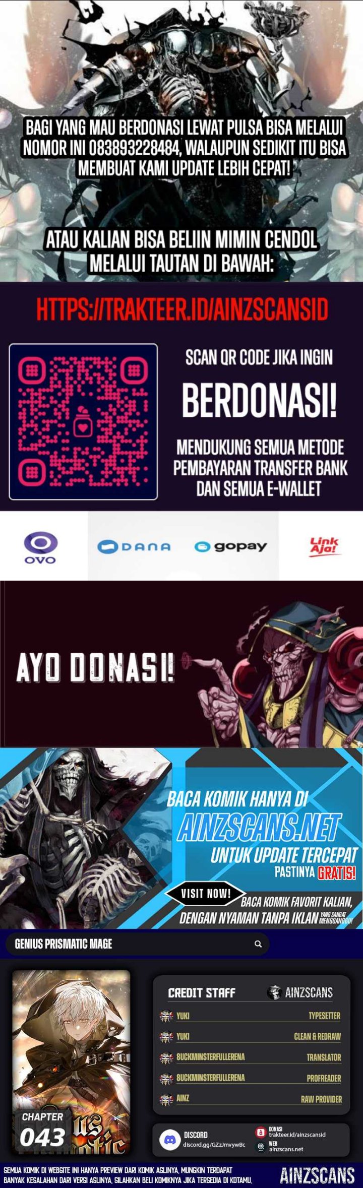 Genius Prismatic Mage chapter 43