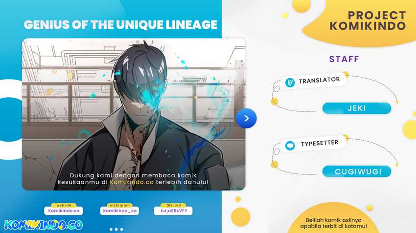 Genius of the Unique Lineage Chapter 73 Bahasa Indonesia