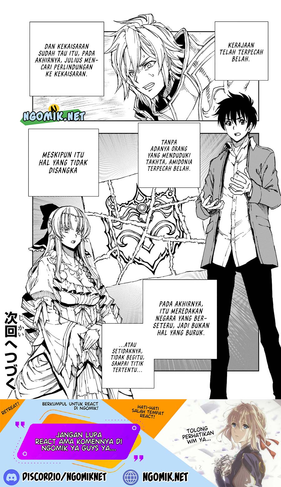 Genjitsu Shugi Yuusha no Oukoku Saikenki Chapter 44 Bahasa Indonesia