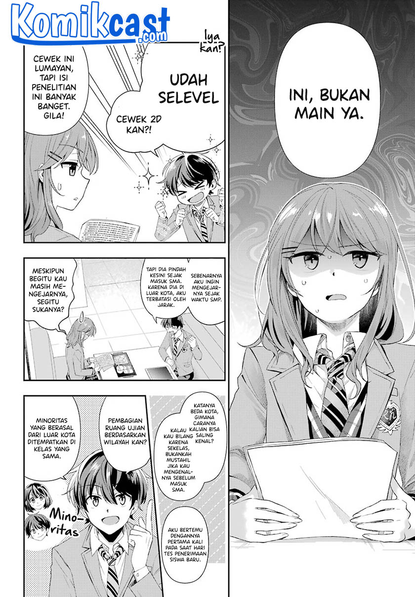Genjitsu de Love Comedy Dekinai to Dare ga Kimeta? Chapter 02.4 Bahasa Indonesia