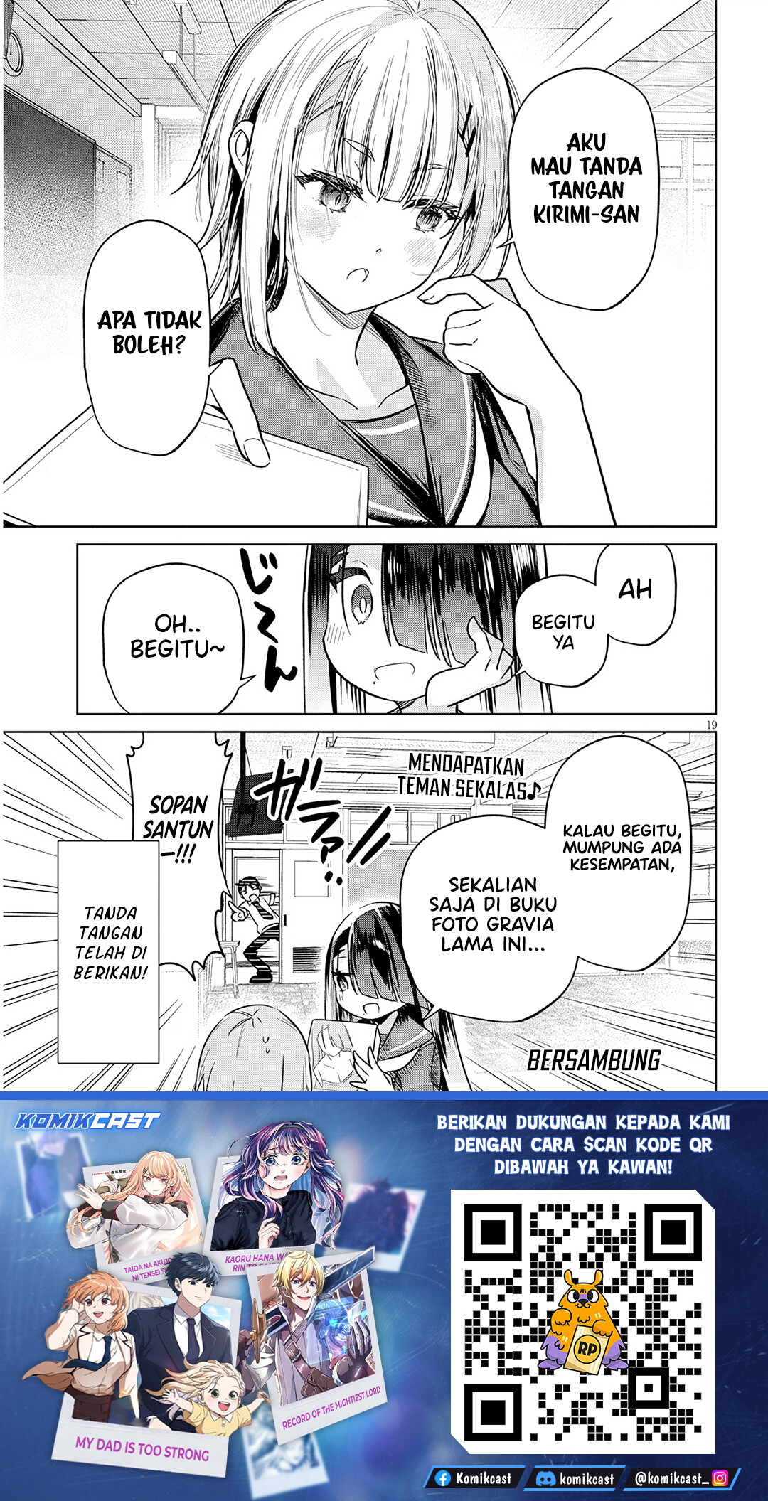 Genkai JK Kirimi-san Juuni-sai Chapter 02 Bahasa Indonesia