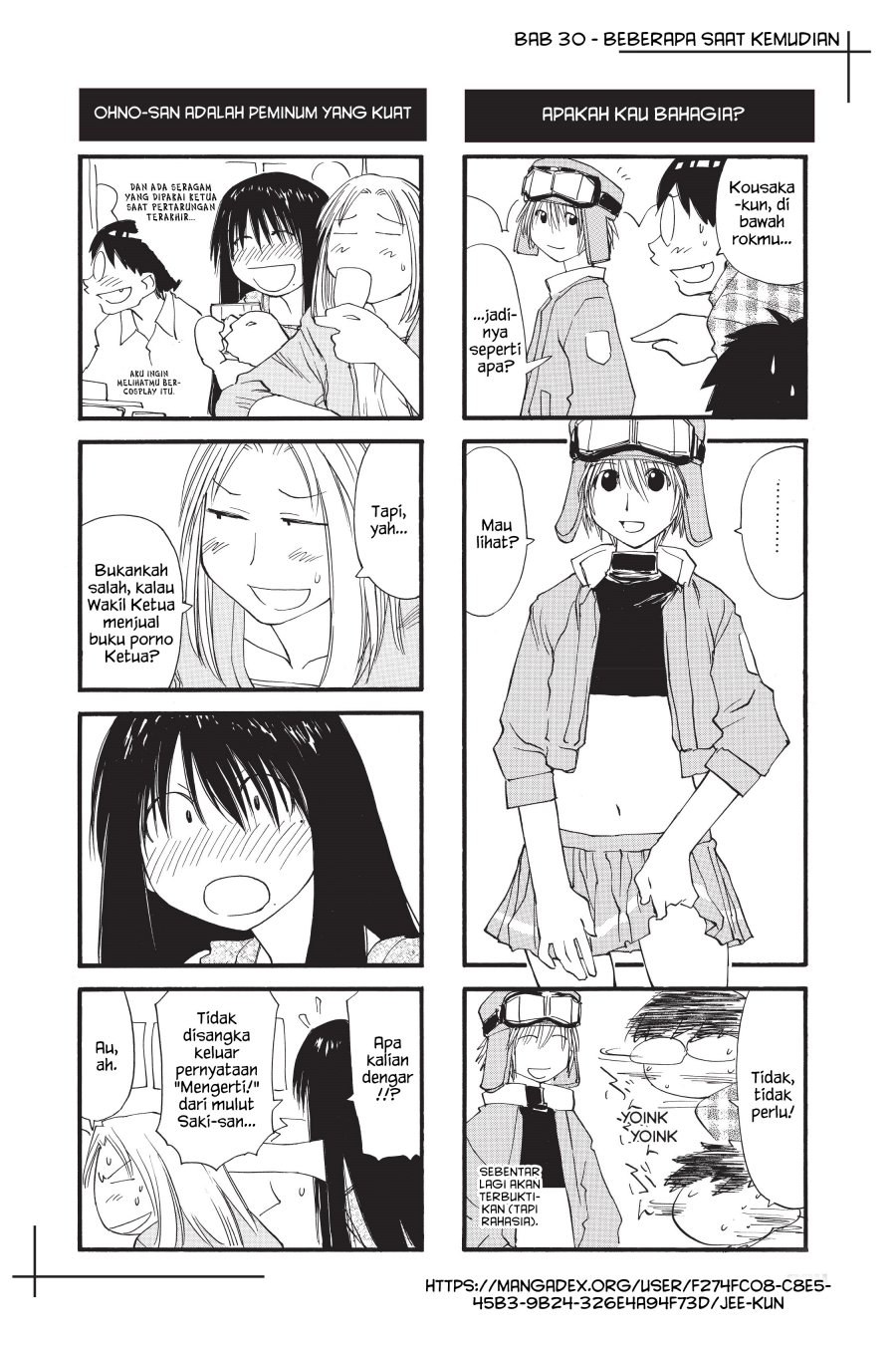 Genshiken – The Society for the Study of Modern Visual Culture Chapter 30 Bahasa Indonesia