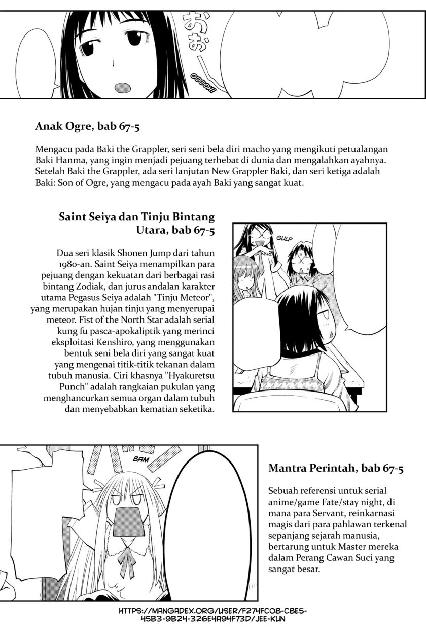 Genshiken – The Society for the Study of Modern Visual Culture Chapter 67.5 Bahasa Indonesia