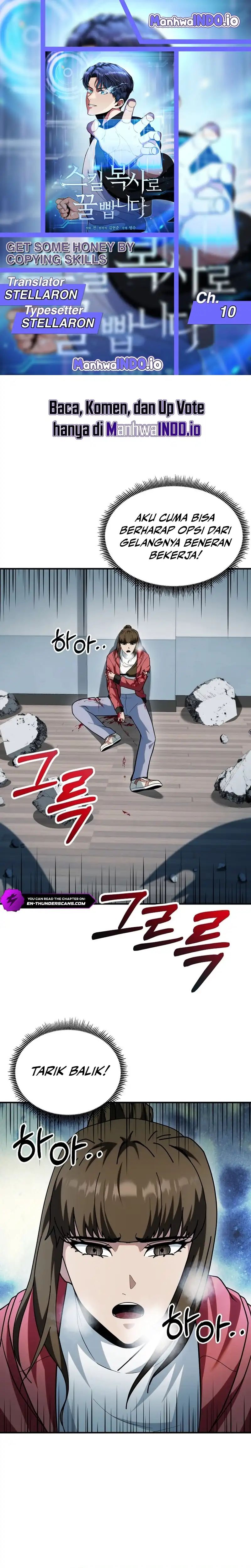 Get Some Honey by Copying Skills chapter 10