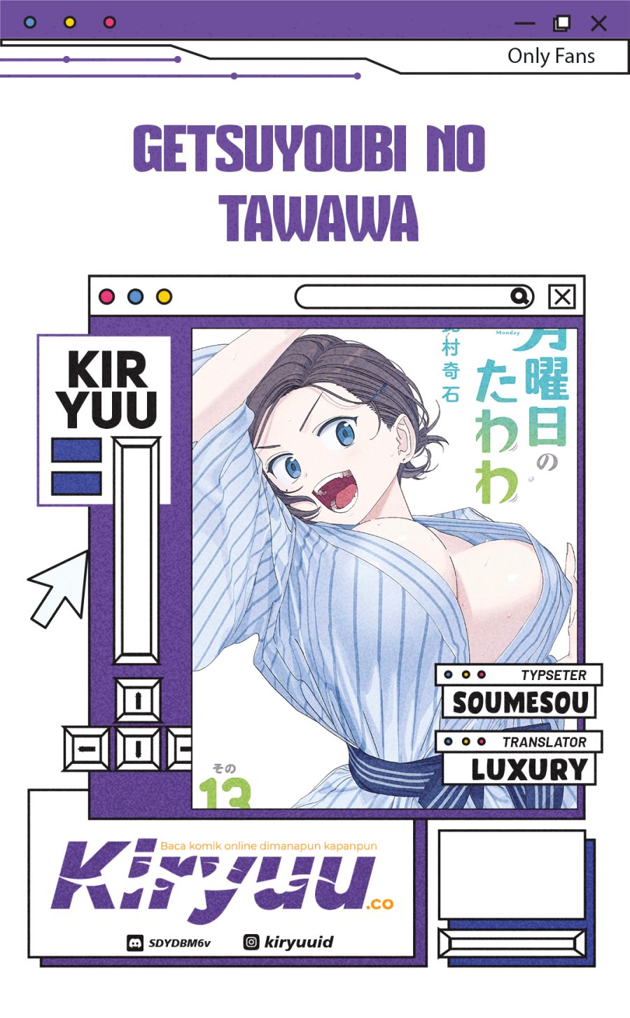 Getsuyoubi no Tawawa (Serialization) Chapter 108 Bahasa Indonesia
