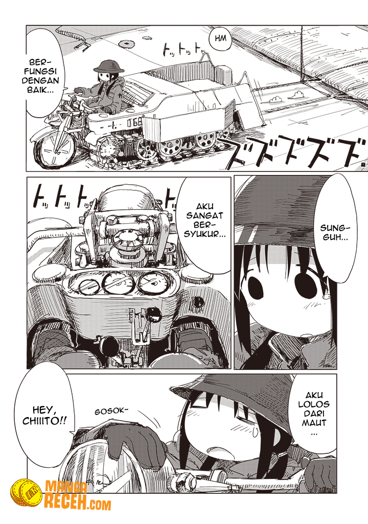Girls’ Last Tour Chapter 15 Bahasa Indonesia