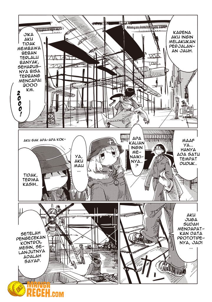 Girls’ Last Tour Chapter 15 Bahasa Indonesia