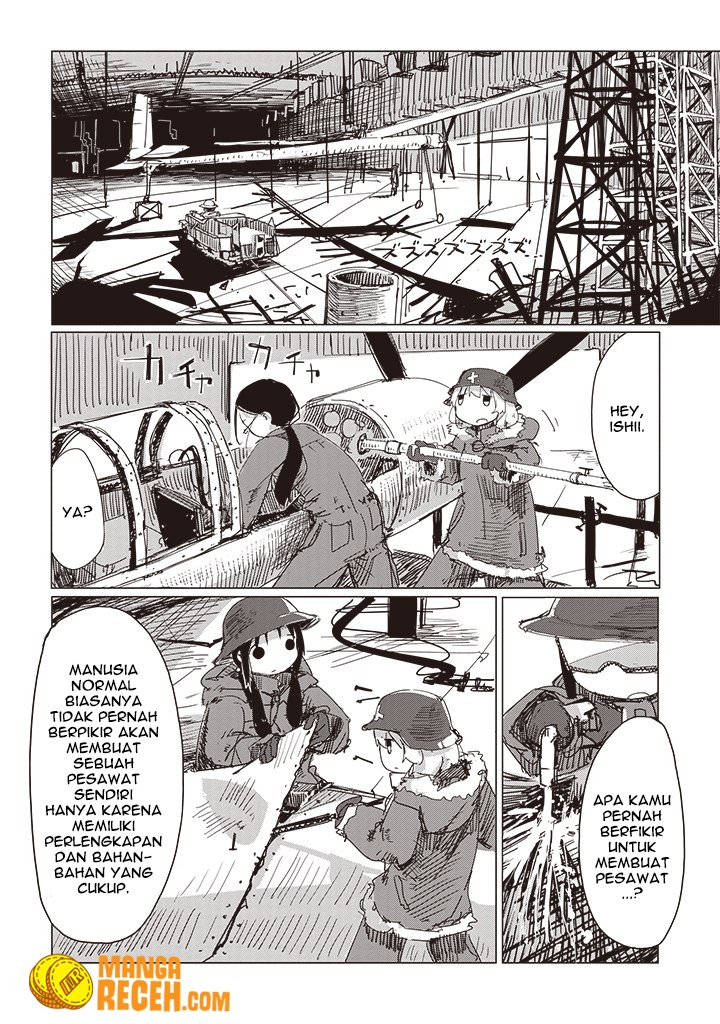 Girls’ Last Tour Chapter 15 Bahasa Indonesia