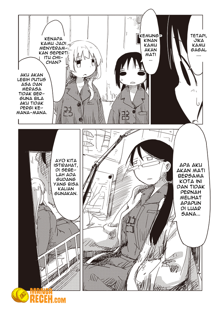 Girls’ Last Tour Chapter 15 Bahasa Indonesia