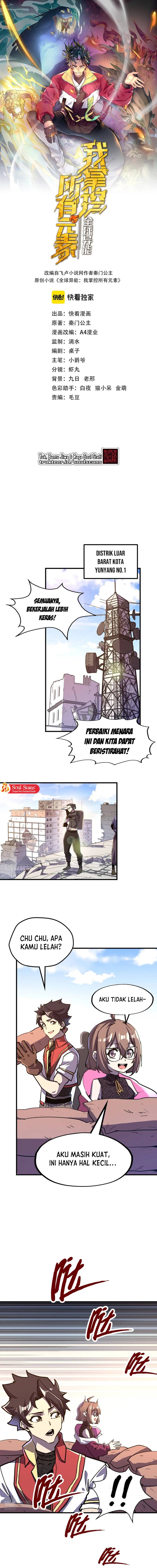 Global Power: I Can Control All The Elements Chapter 19 Bahasa Indonesia