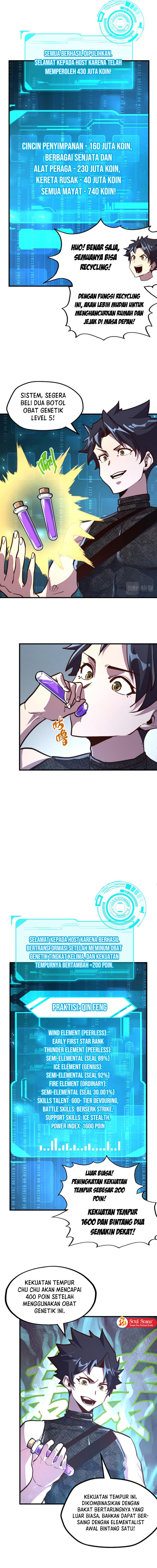 Global Power: I Can Control All The Elements Chapter 25 Bahasa Indonesia