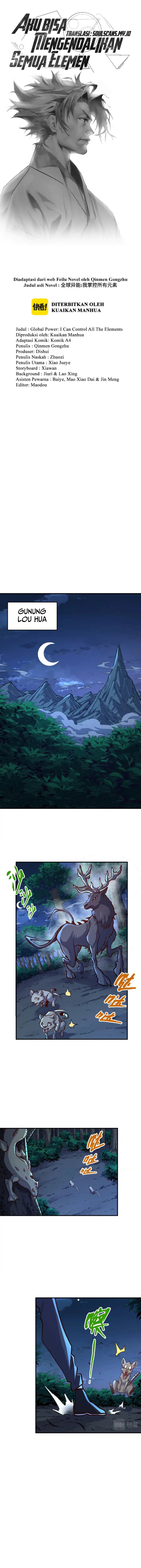 Global Power: I Can Control All The Elements Chapter 30 Bahasa Indonesia