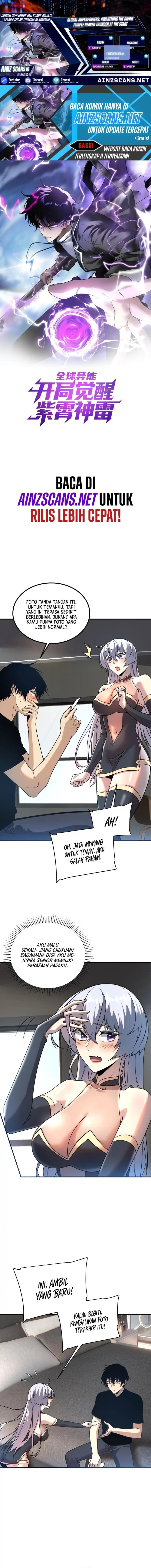 Global Superpowers: Awakening the Zixiao Divine Thunder at the Beginning Chapter 25 Bahasa Indonesia