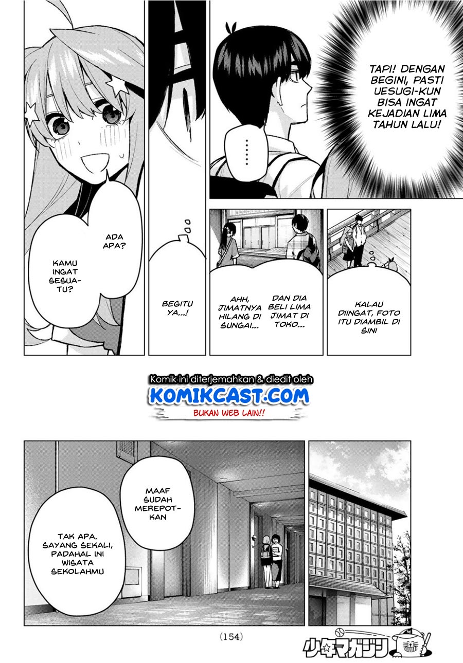 Go-toubun no Hanayome Chapter 82 Bahasa Indonesia