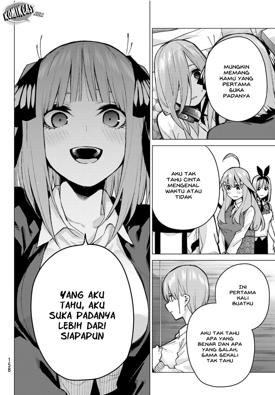 Go-toubun no Hanayome Chapter 82 Bahasa Indonesia