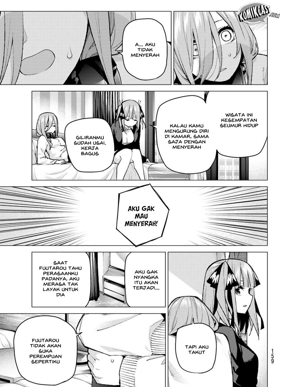 Go-toubun no Hanayome Chapter 82 Bahasa Indonesia