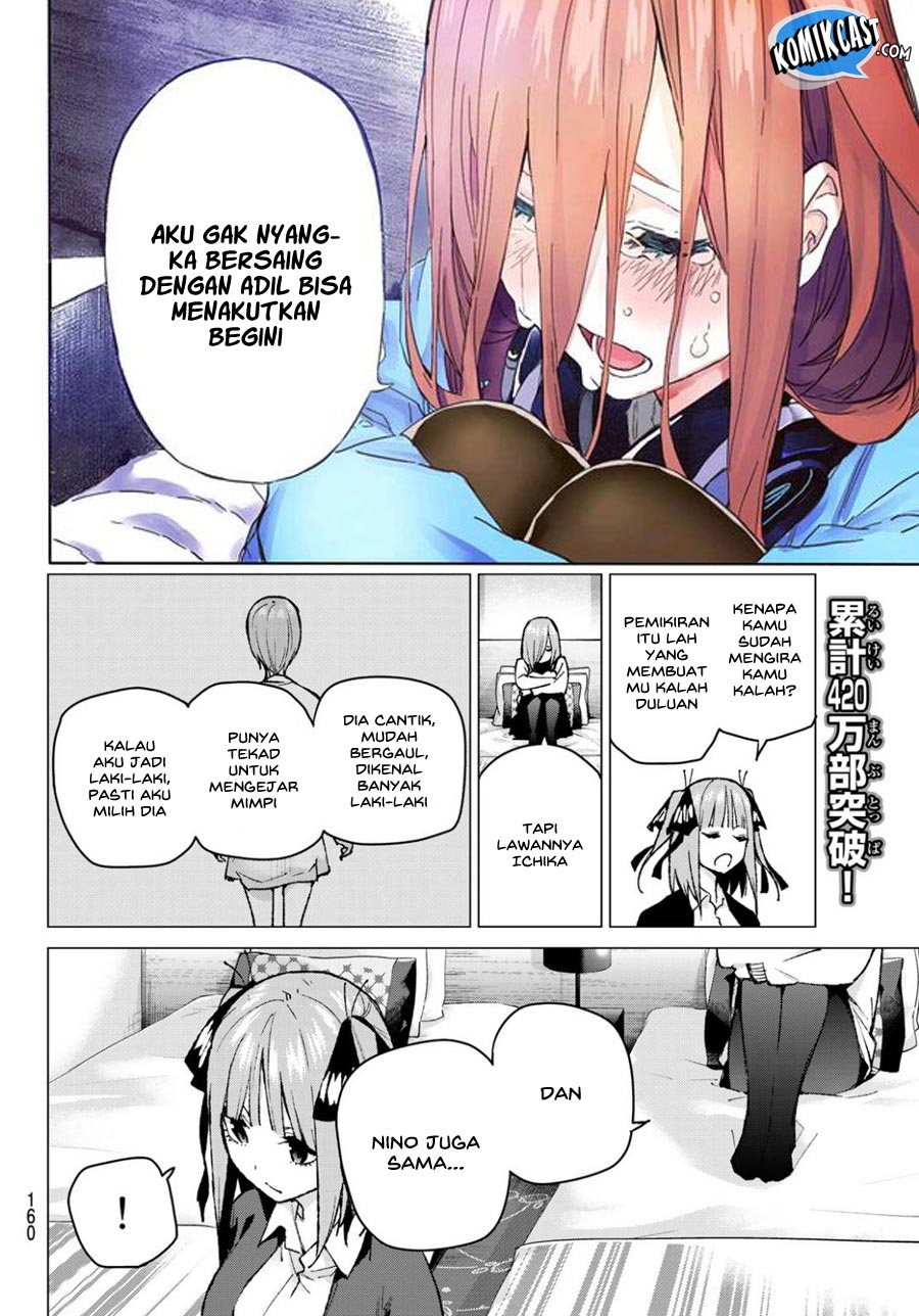 Go-toubun no Hanayome Chapter 82 Bahasa Indonesia