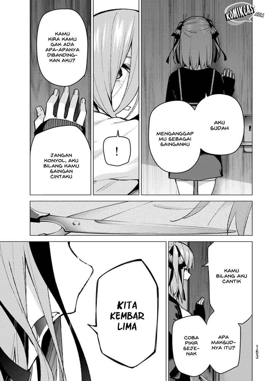 Go-toubun no Hanayome Chapter 82 Bahasa Indonesia