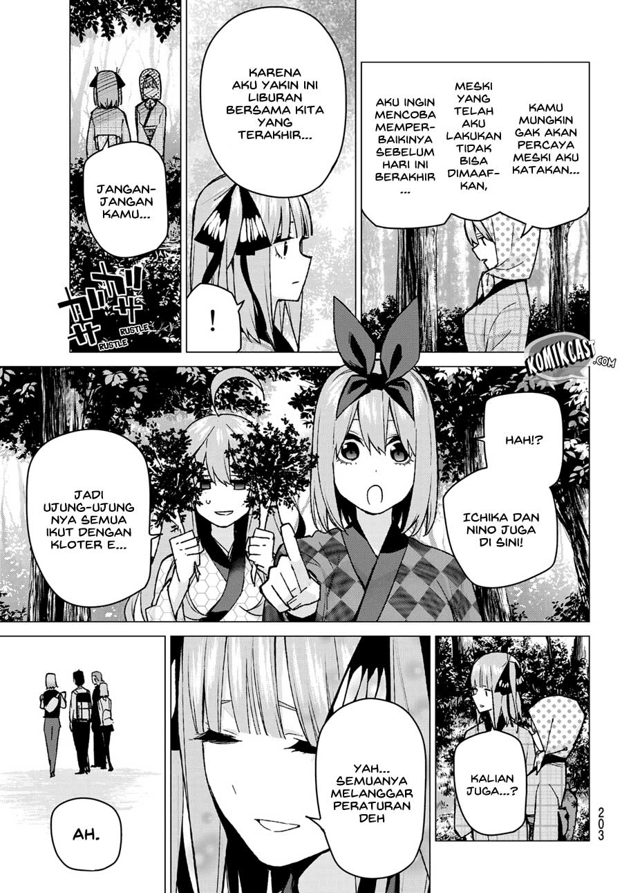 Go-toubun no Hanayome Chapter 85 Bahasa Indonesia