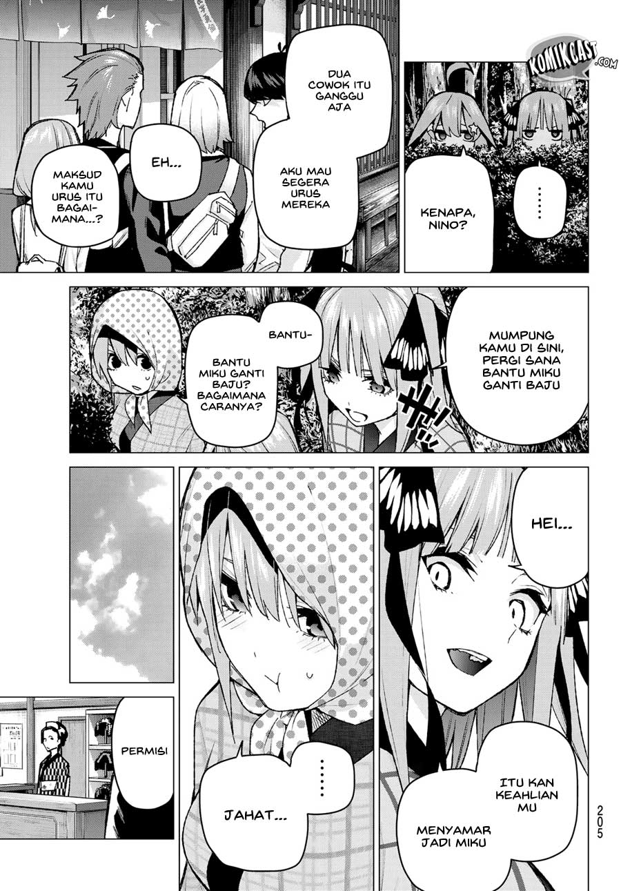 Go-toubun no Hanayome Chapter 85 Bahasa Indonesia