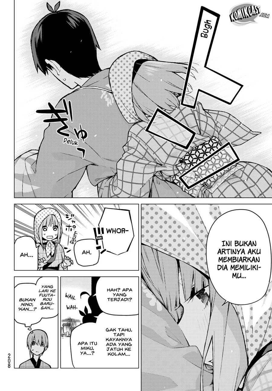 Go-toubun no Hanayome Chapter 85 Bahasa Indonesia