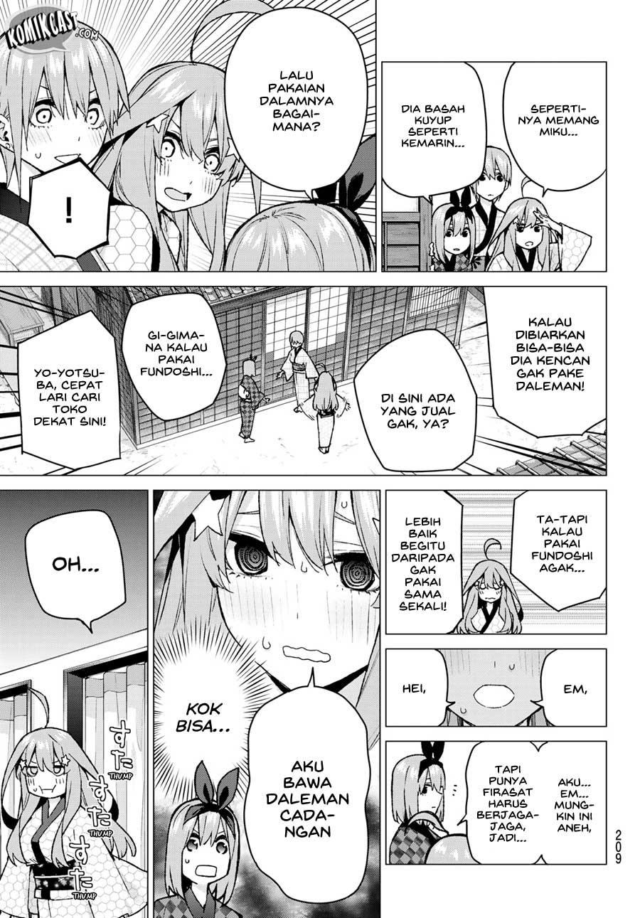 Go-toubun no Hanayome Chapter 85 Bahasa Indonesia