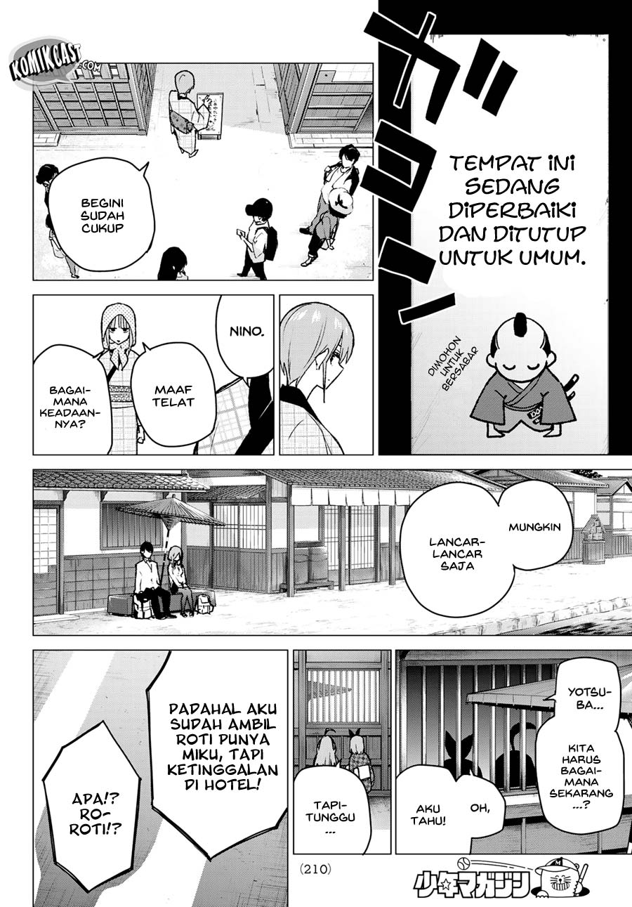 Go-toubun no Hanayome Chapter 85 Bahasa Indonesia