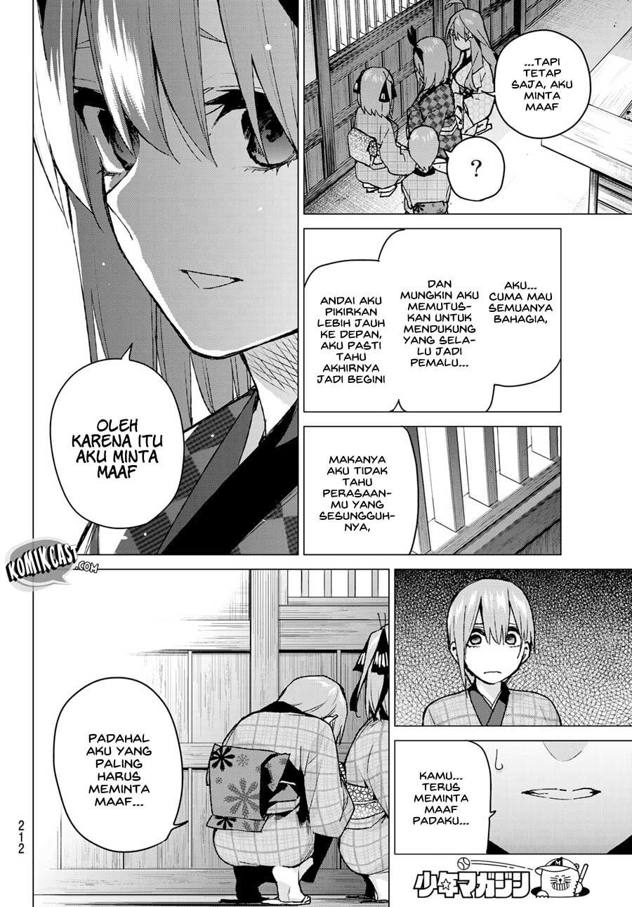 Go-toubun no Hanayome Chapter 85 Bahasa Indonesia