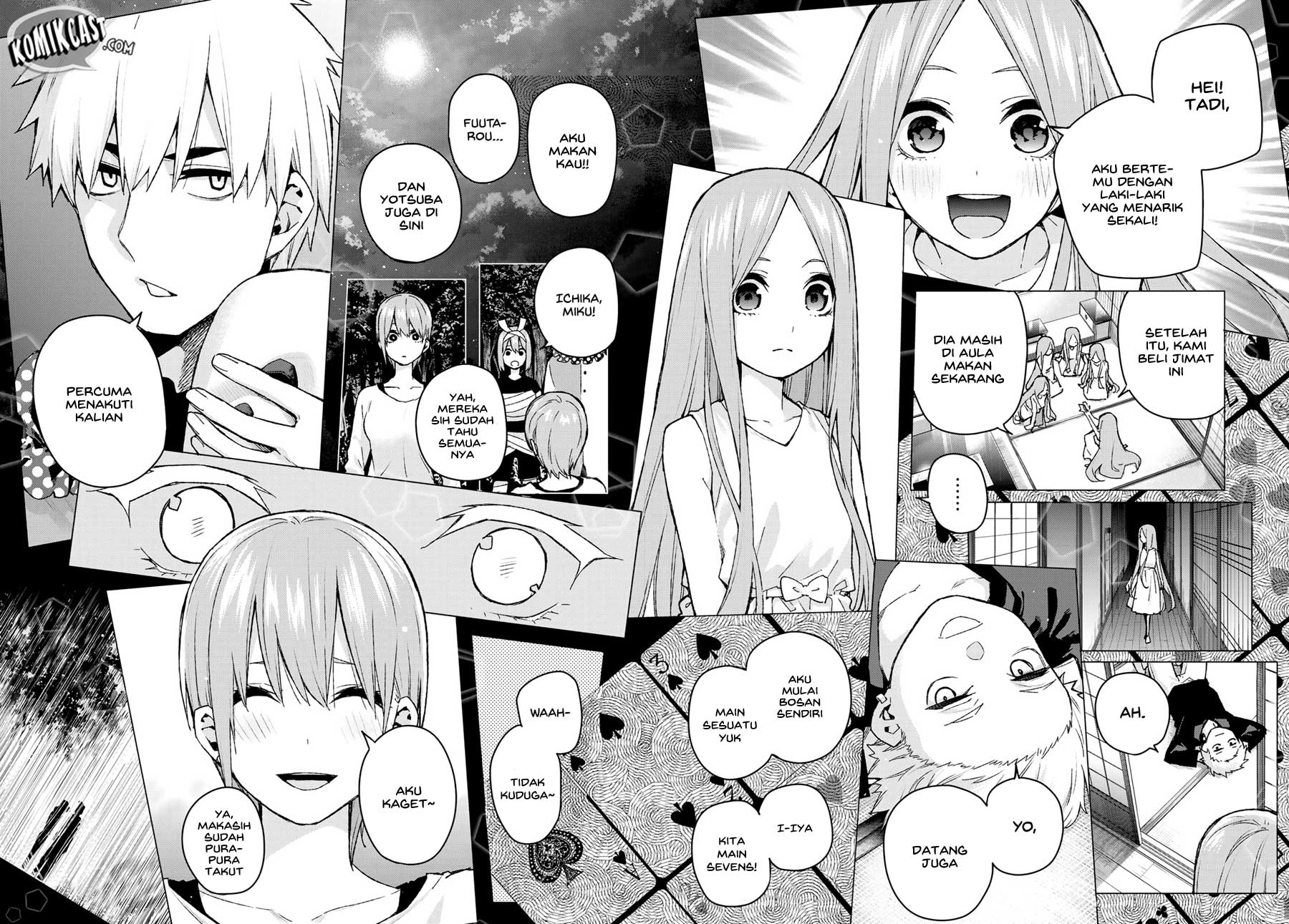 Go-toubun no Hanayome Chapter 85 Bahasa Indonesia