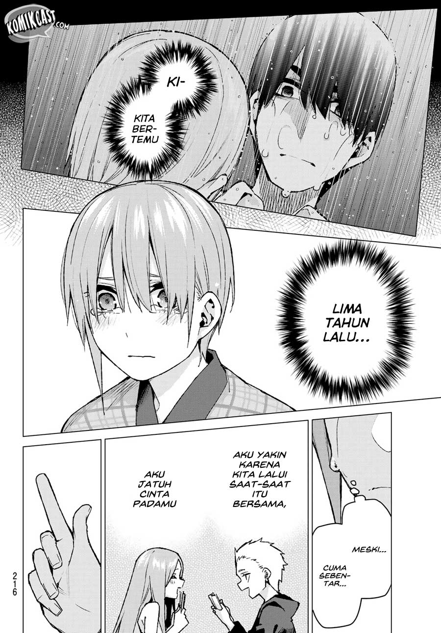 Go-toubun no Hanayome Chapter 85 Bahasa Indonesia