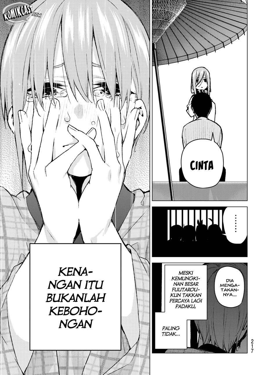 Go-toubun no Hanayome Chapter 85 Bahasa Indonesia