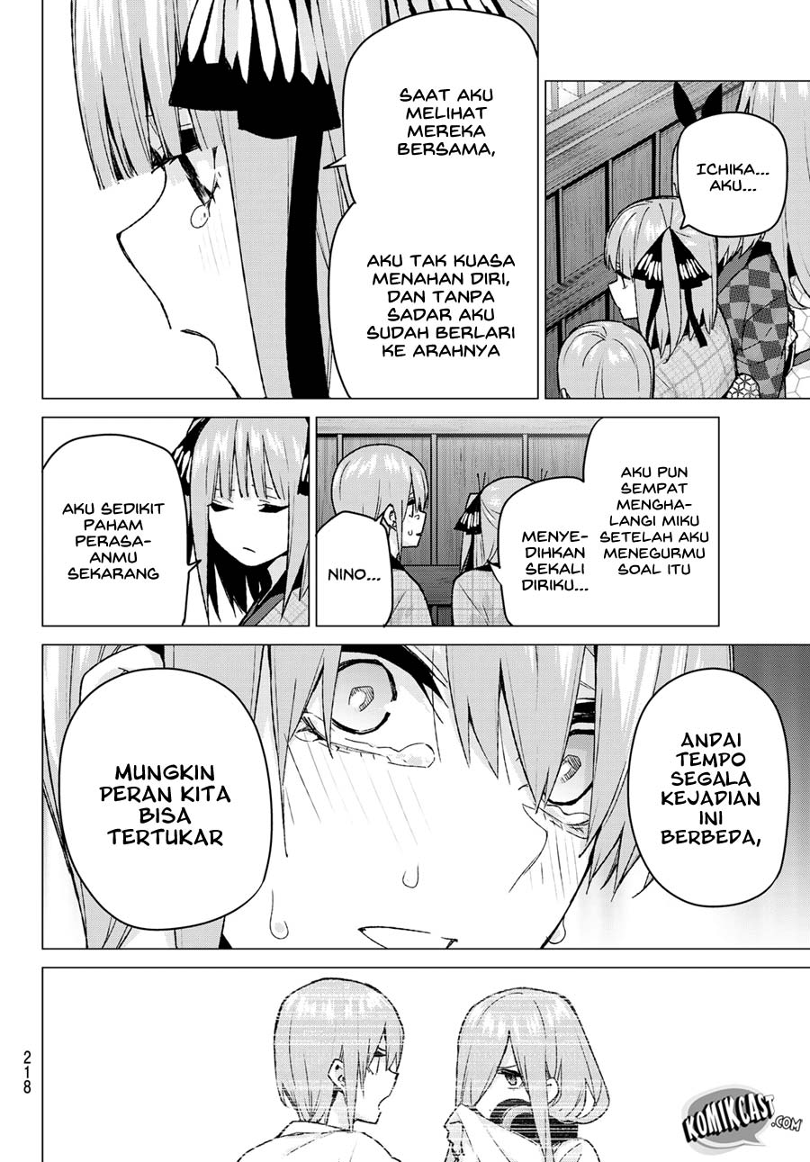 Go-toubun no Hanayome Chapter 85 Bahasa Indonesia