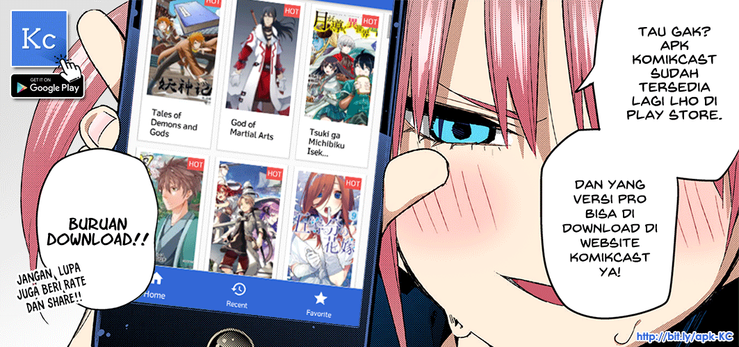 Go-toubun no Hanayome Chapter 85 Bahasa Indonesia