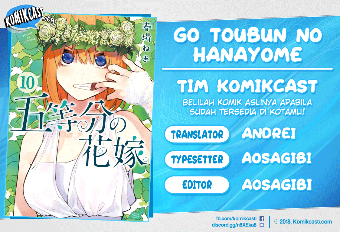 Go-toubun no Hanayome Chapter 98 Bahasa Indonesia