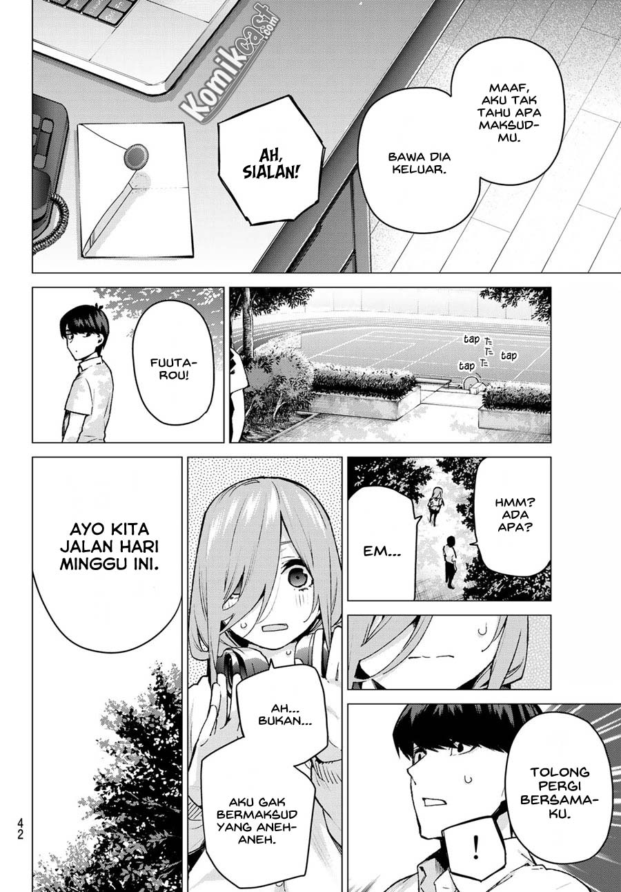 Go-toubun no Hanayome Chapter 98 Bahasa Indonesia