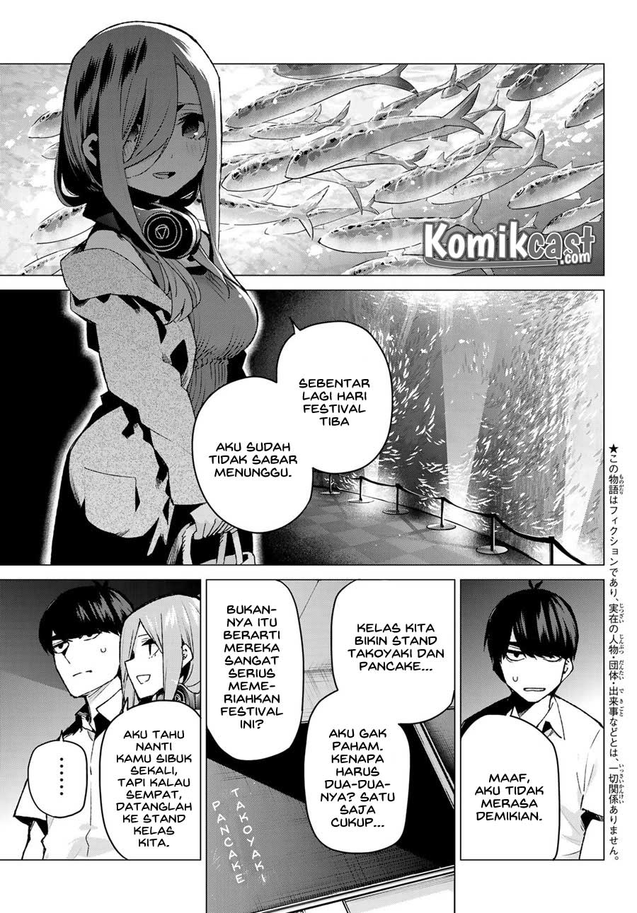 Go-toubun no Hanayome Chapter 98 Bahasa Indonesia