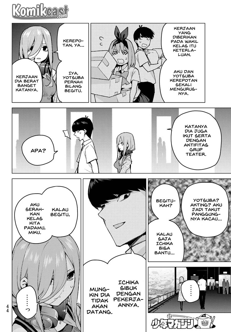 Go-toubun no Hanayome Chapter 98 Bahasa Indonesia