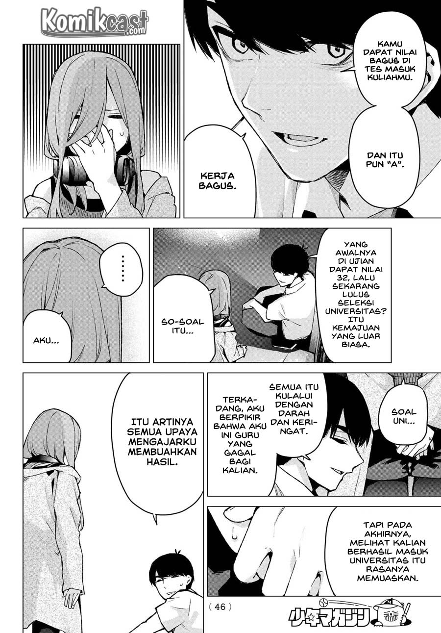 Go-toubun no Hanayome Chapter 98 Bahasa Indonesia