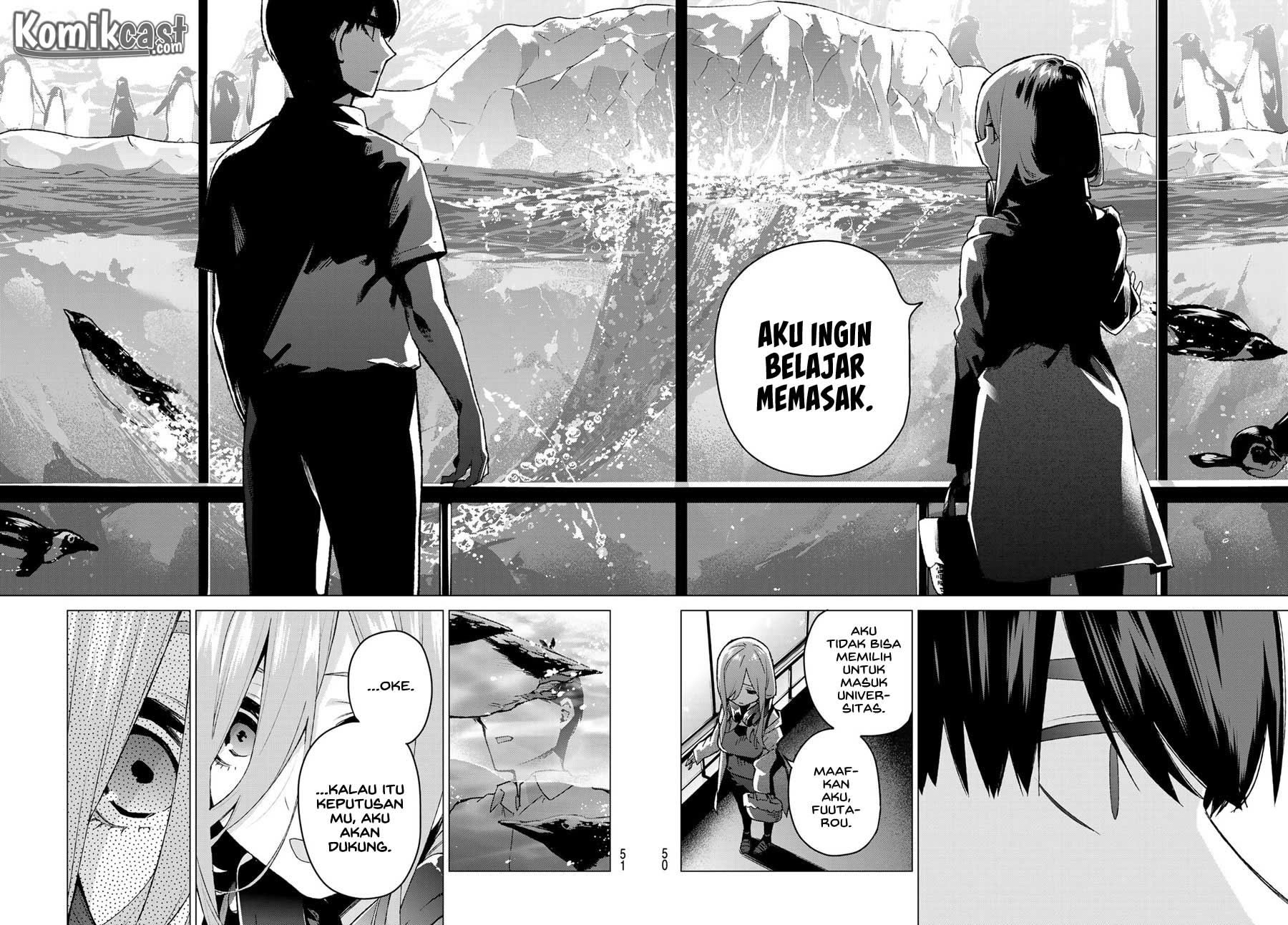 Go-toubun no Hanayome Chapter 98 Bahasa Indonesia
