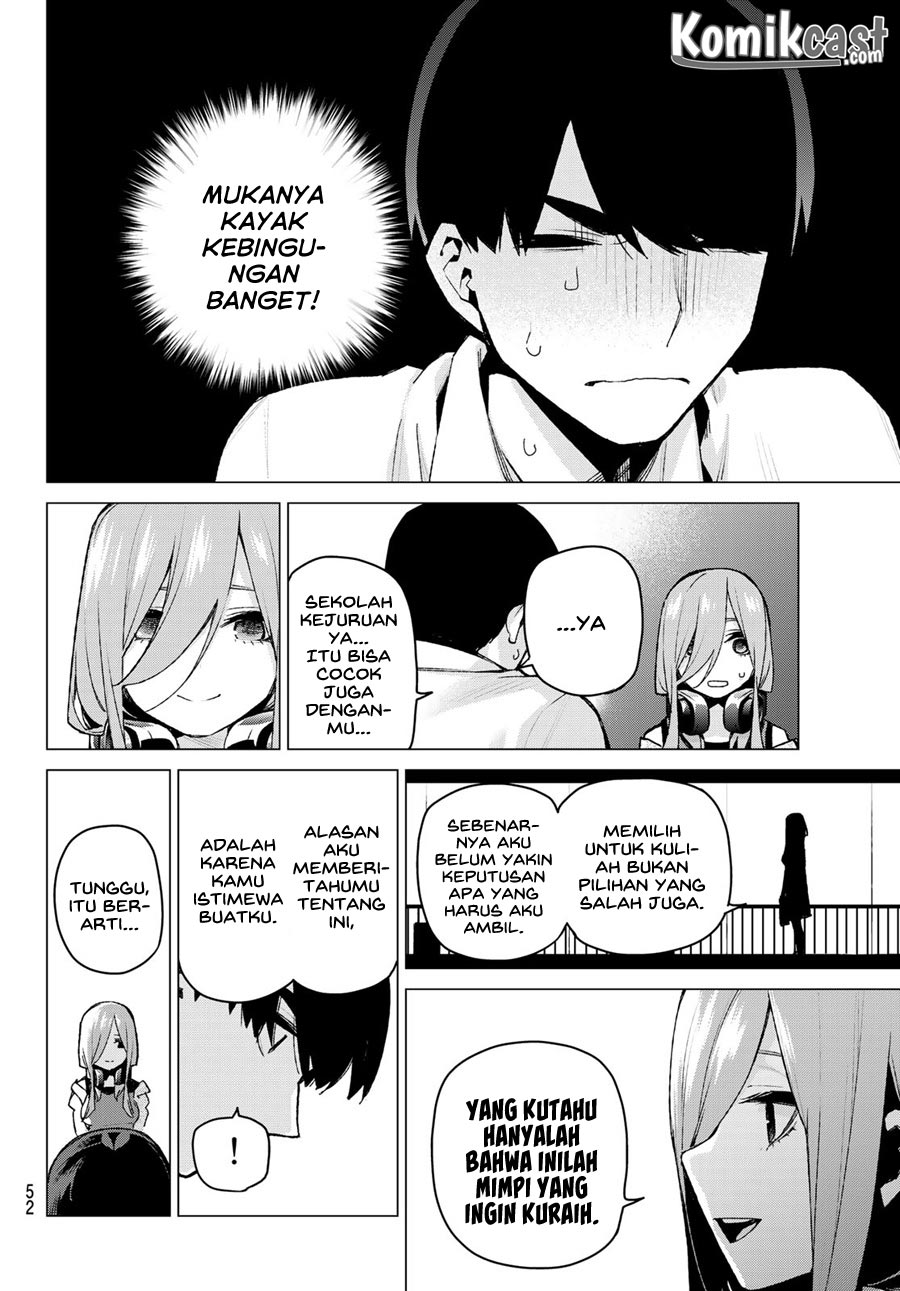 Go-toubun no Hanayome Chapter 98 Bahasa Indonesia