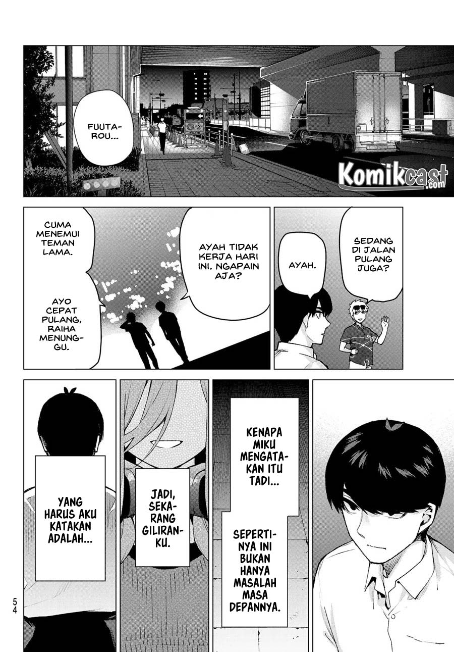 Go-toubun no Hanayome Chapter 98 Bahasa Indonesia