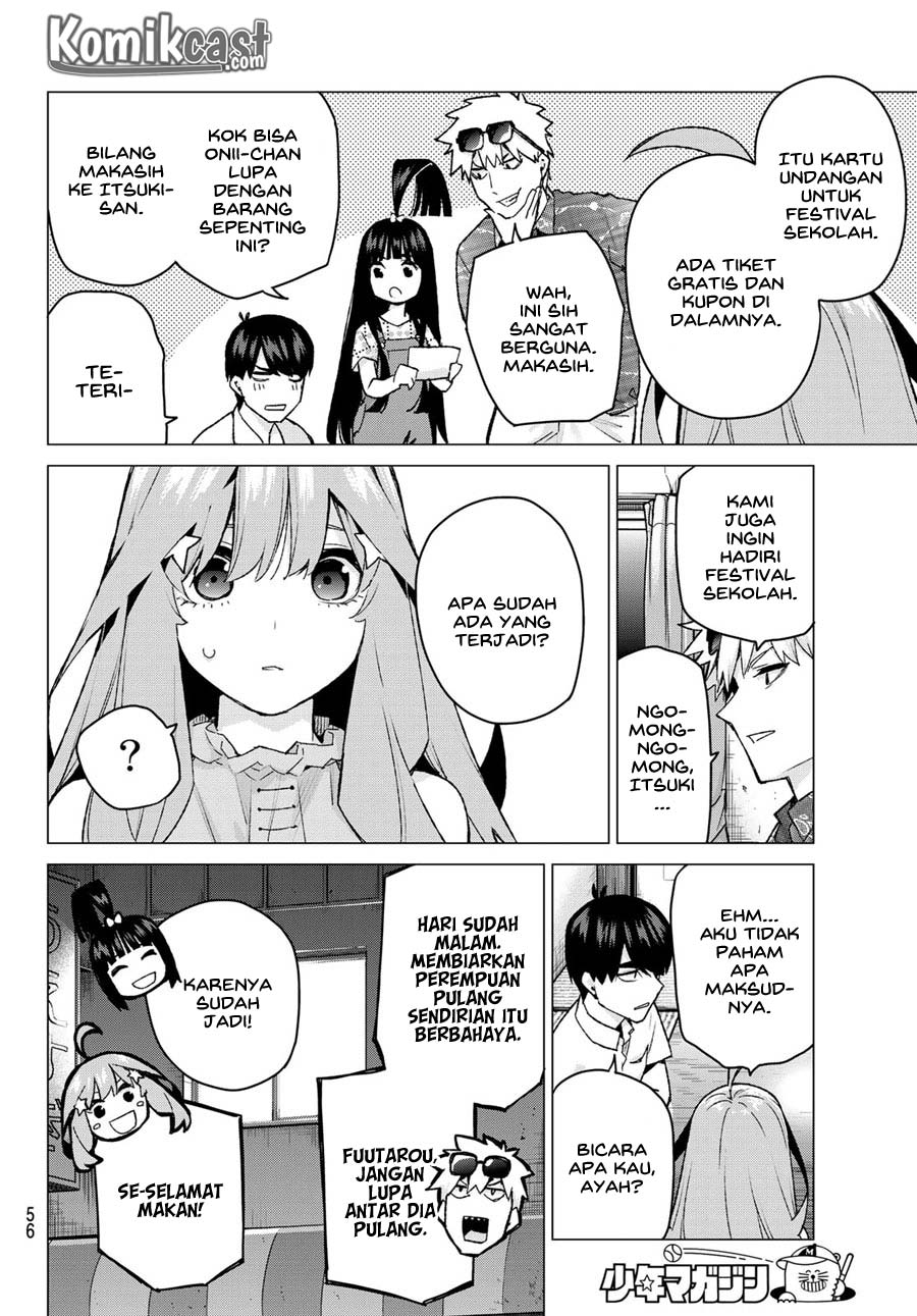 Go-toubun no Hanayome Chapter 98 Bahasa Indonesia
