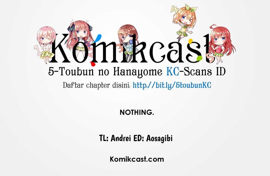 Go-toubun no Hanayome Chapter 98 Bahasa Indonesia