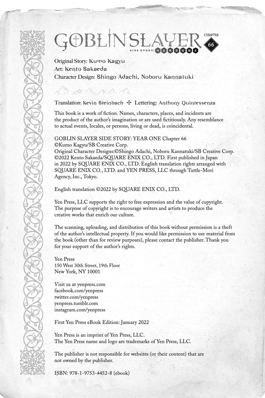 Goblin Slayer Gaiden: Year One Chapter 66 Bahasa Indonesia