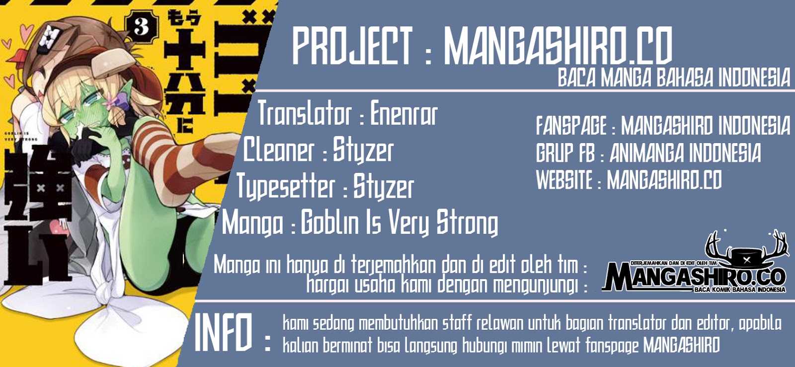 Goblin wa Mou Juubun ni Tsuyoi Chapter 13 Bahasa Indonesia