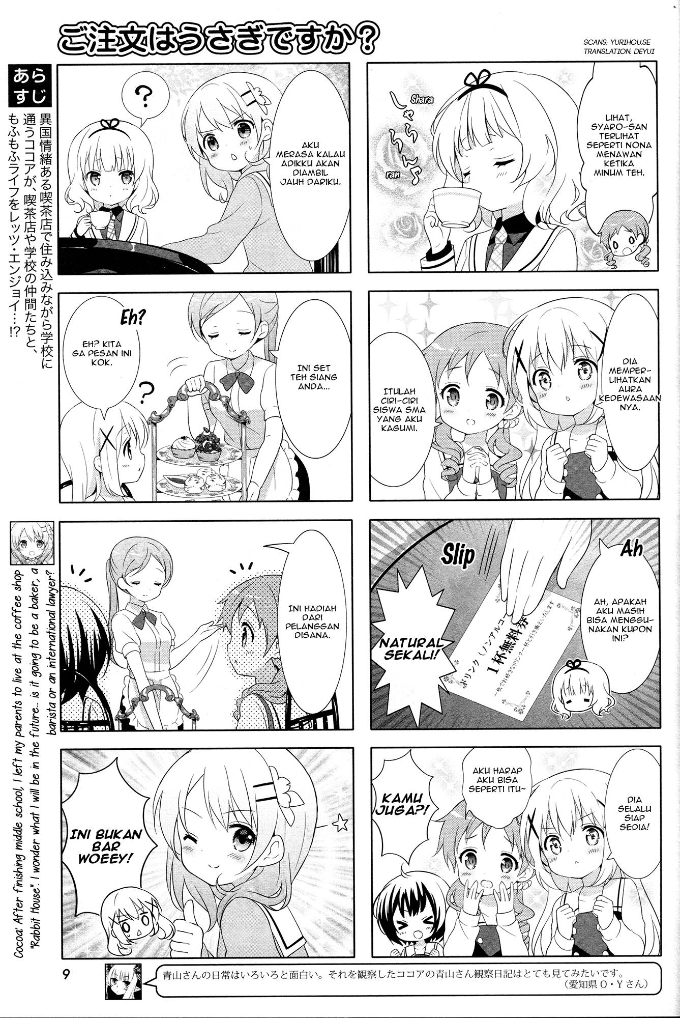 Gochuumon wa Usagi Desu ka? chapter 3