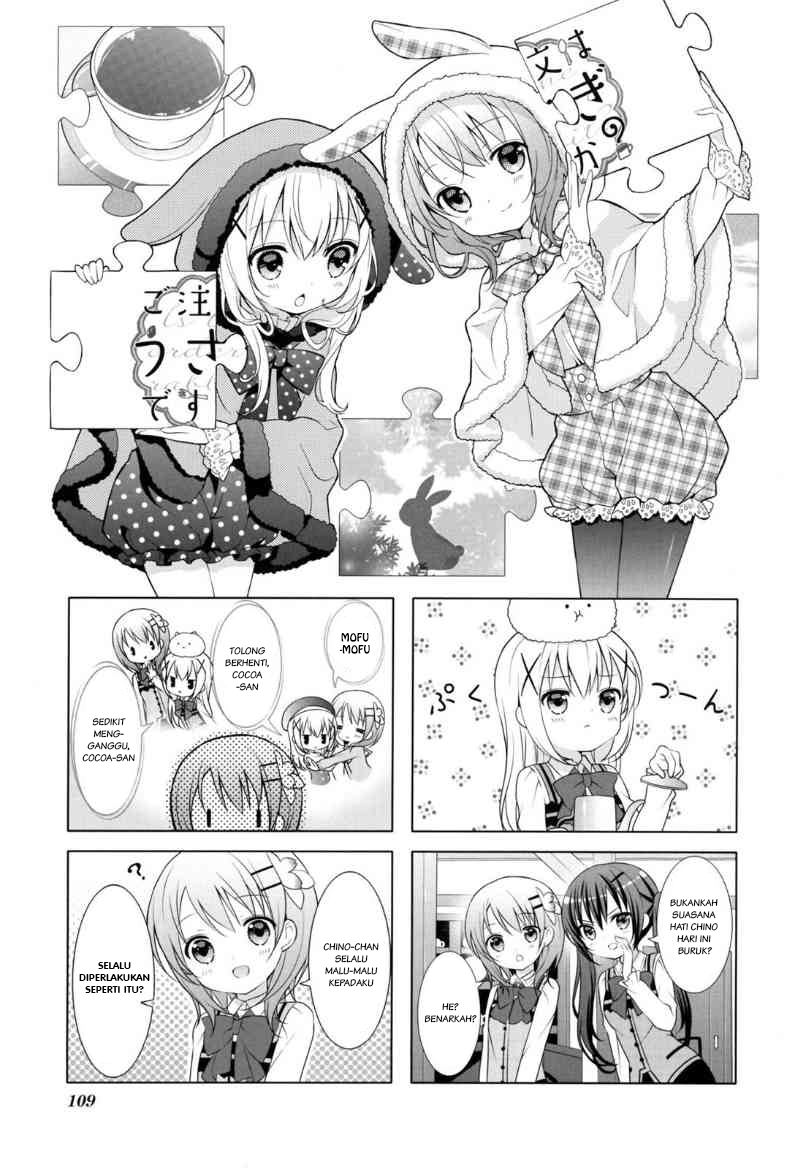 Gochuumon wa Usagi Desu ka? chapter 13